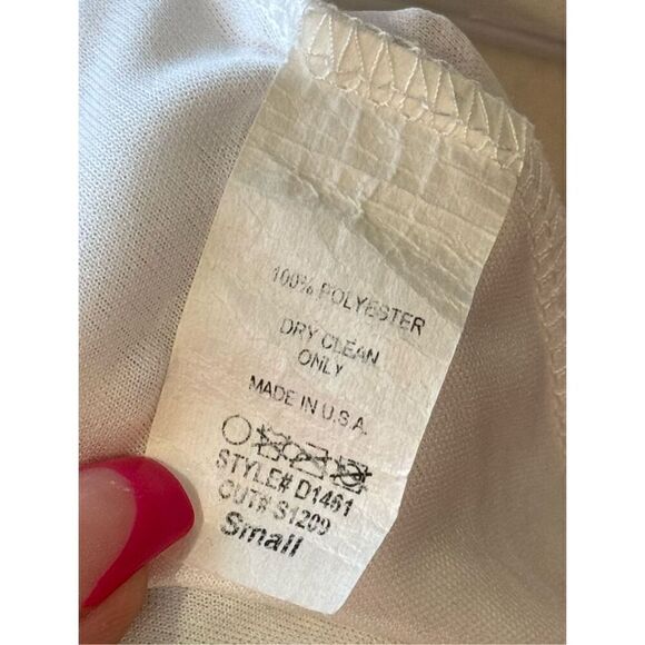 Dainty Hooligan Knit Full Length Strapless Open Back Dress Women's Small - Picture 5 of 11